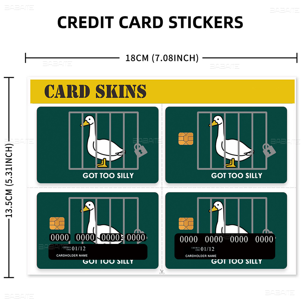 Avatar The Last Airbender Anmie Sticker Film Skin Cover for Credit Card Debit Bank Card Front