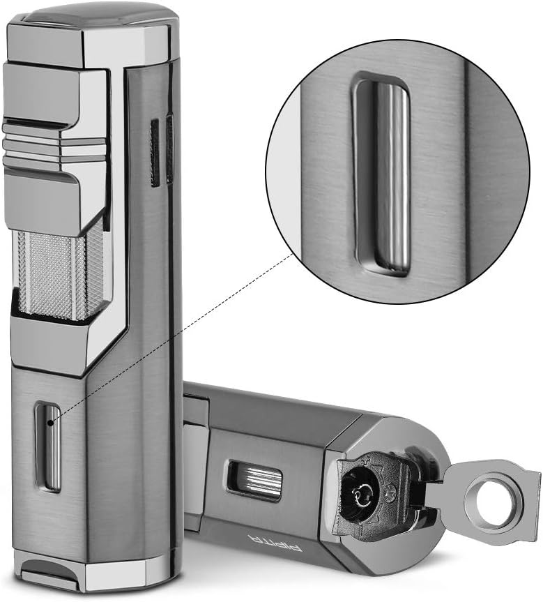 Sleek Modern Mini Lightsaber 3 Burner Jet Lighter