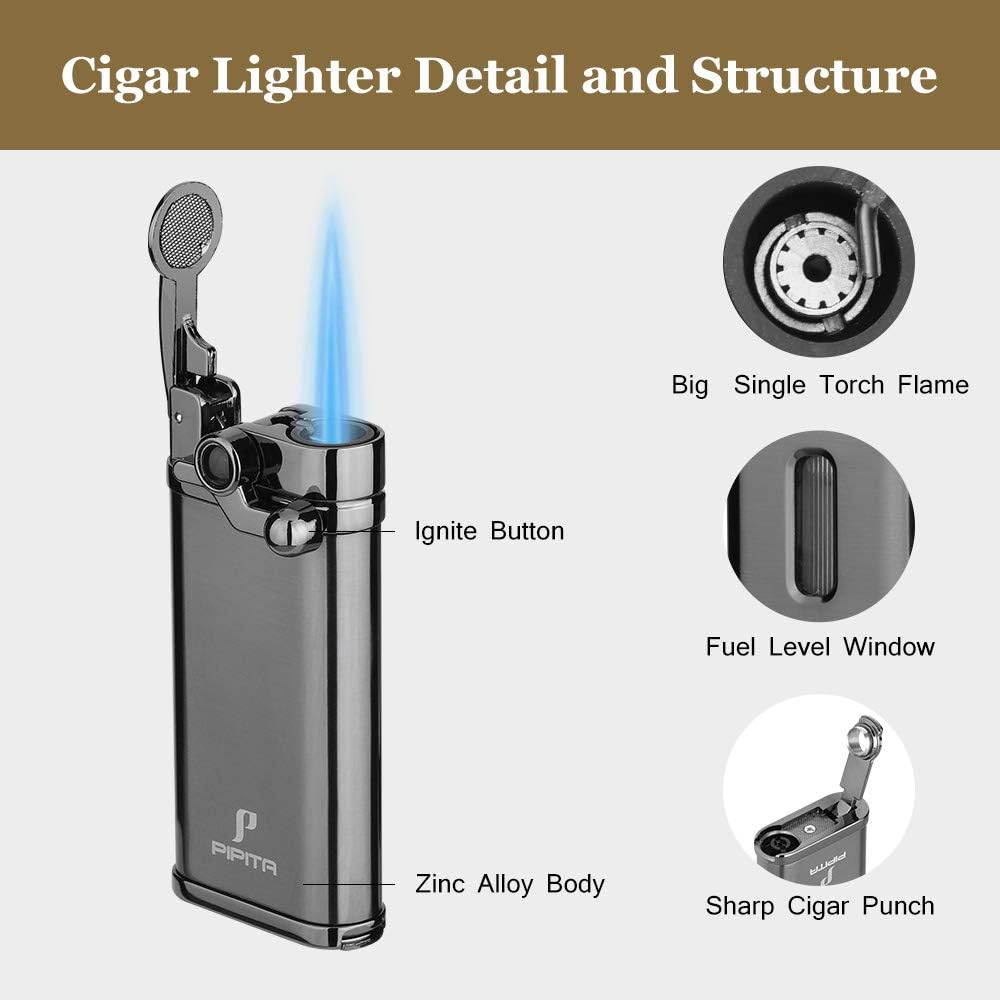 PIPITA Semi-Automatic Jet Lighter