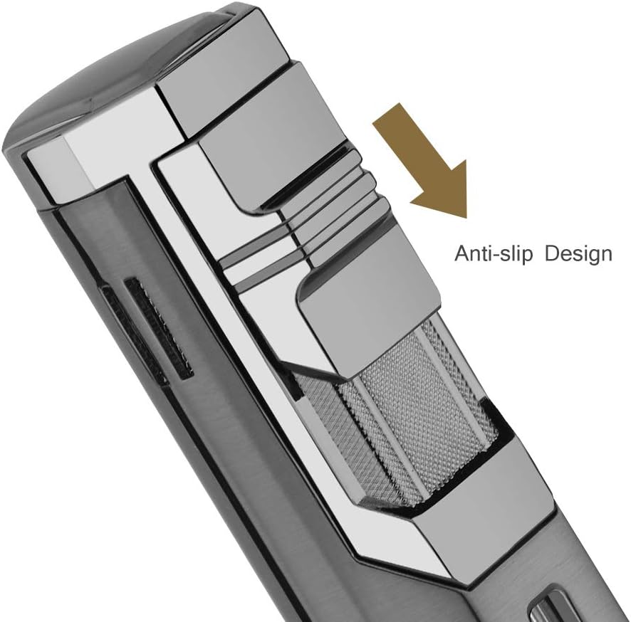 Sleek Modern Mini Lightsaber 3 Burner Jet Lighter