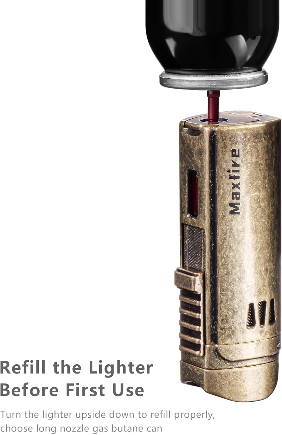 Vintage Mini Lightsaber 3 Burner Jet Lighter