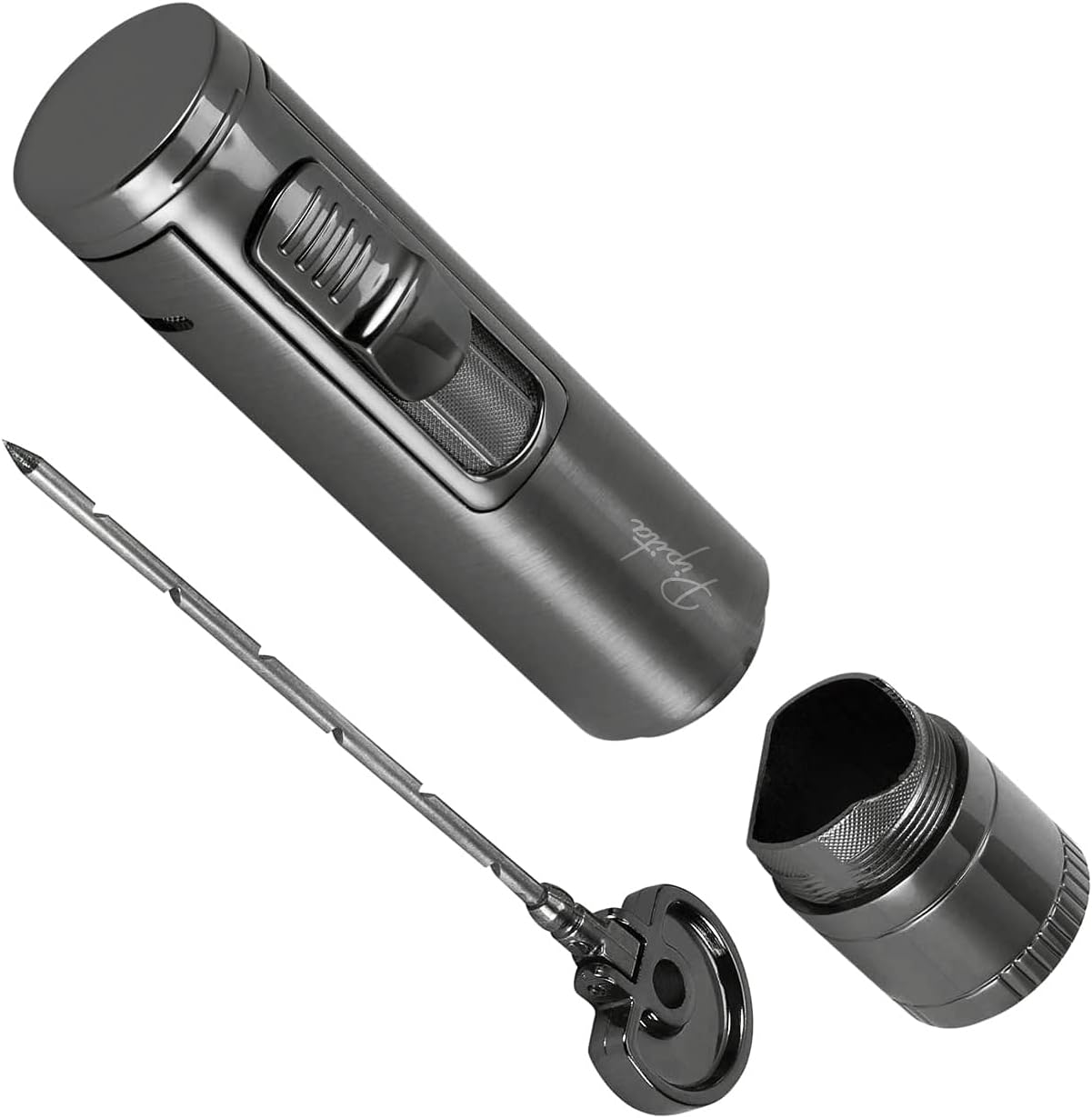 Single Burner Mini Lightsaber Jet Lighter with Pin & Holder