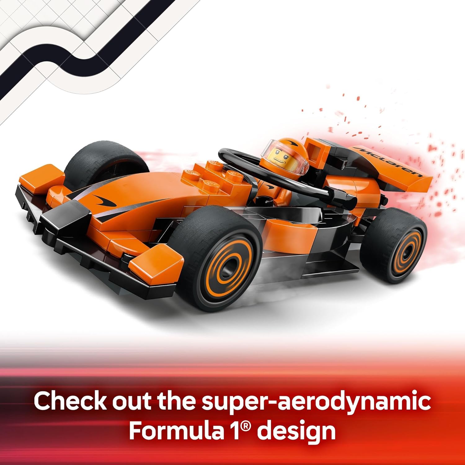 LEGO City F1 Driver with McLaren Race Car