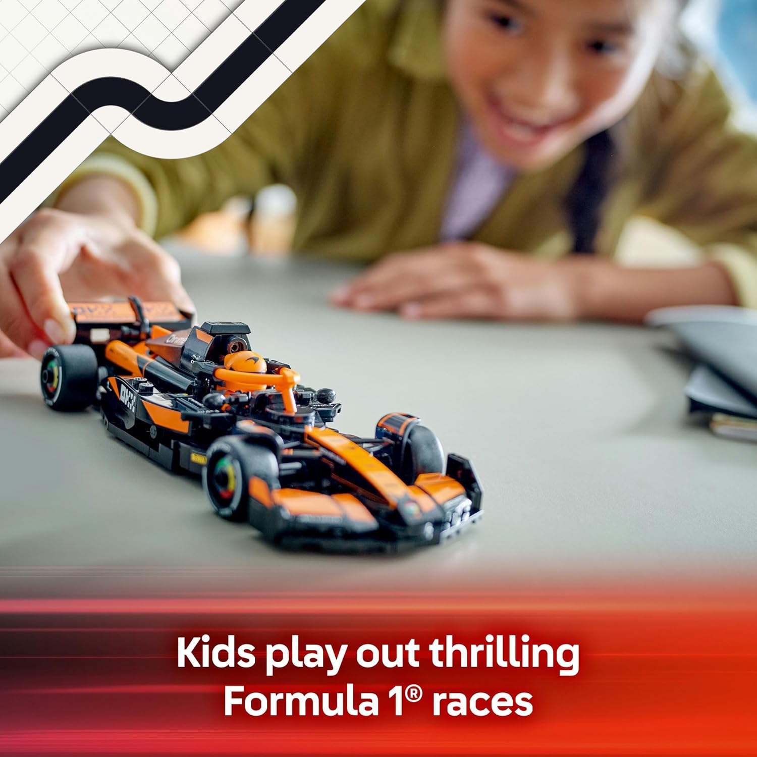 LEGO Speed Champions McLaren F1 Team MCL38 Race Car