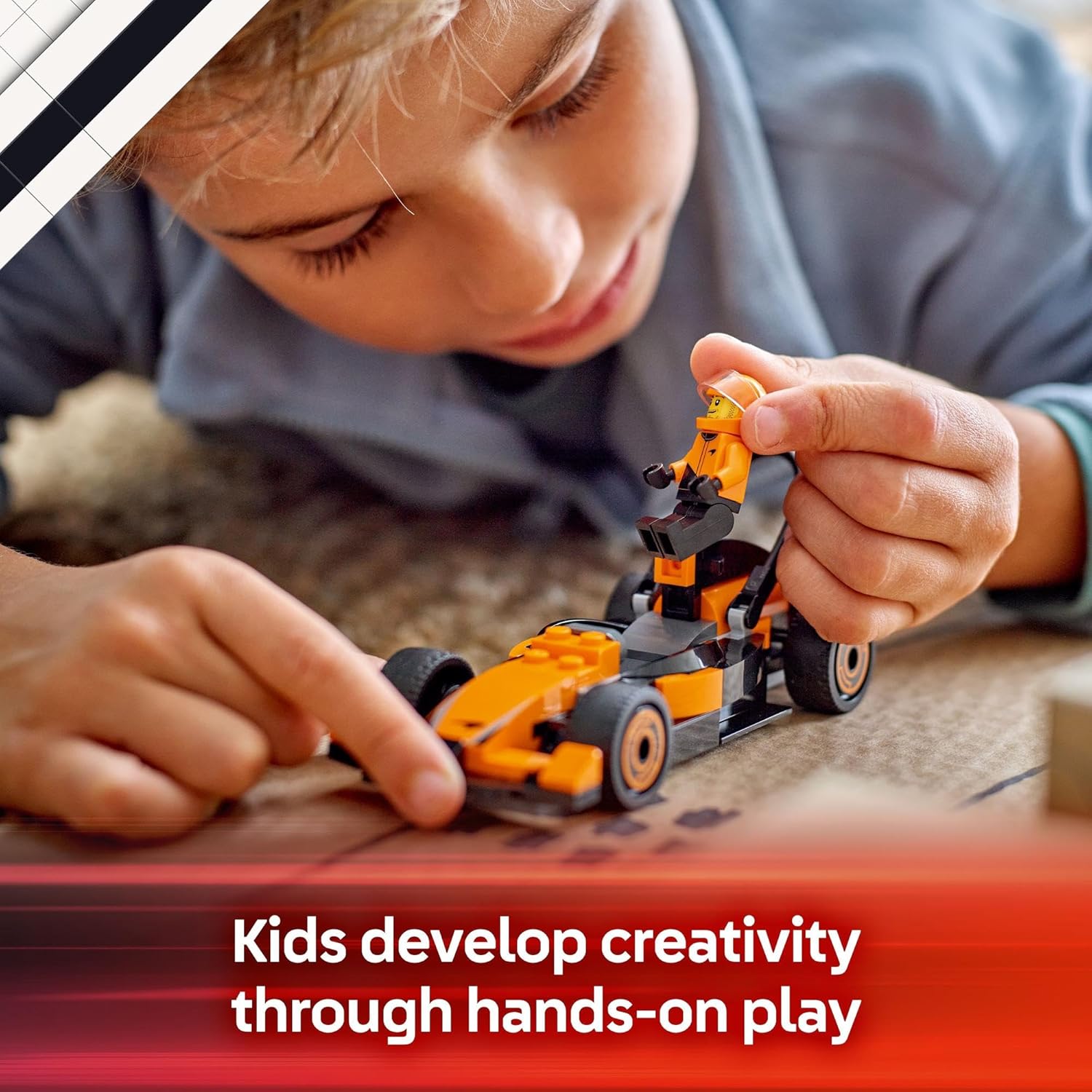 LEGO City F1 Driver with McLaren Race Car