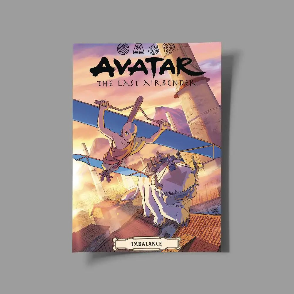 1pc Avatar The Last Airbender Poster Print For Bedroom Living Room Home Decor Painting Wall Art HD Picture Mural
