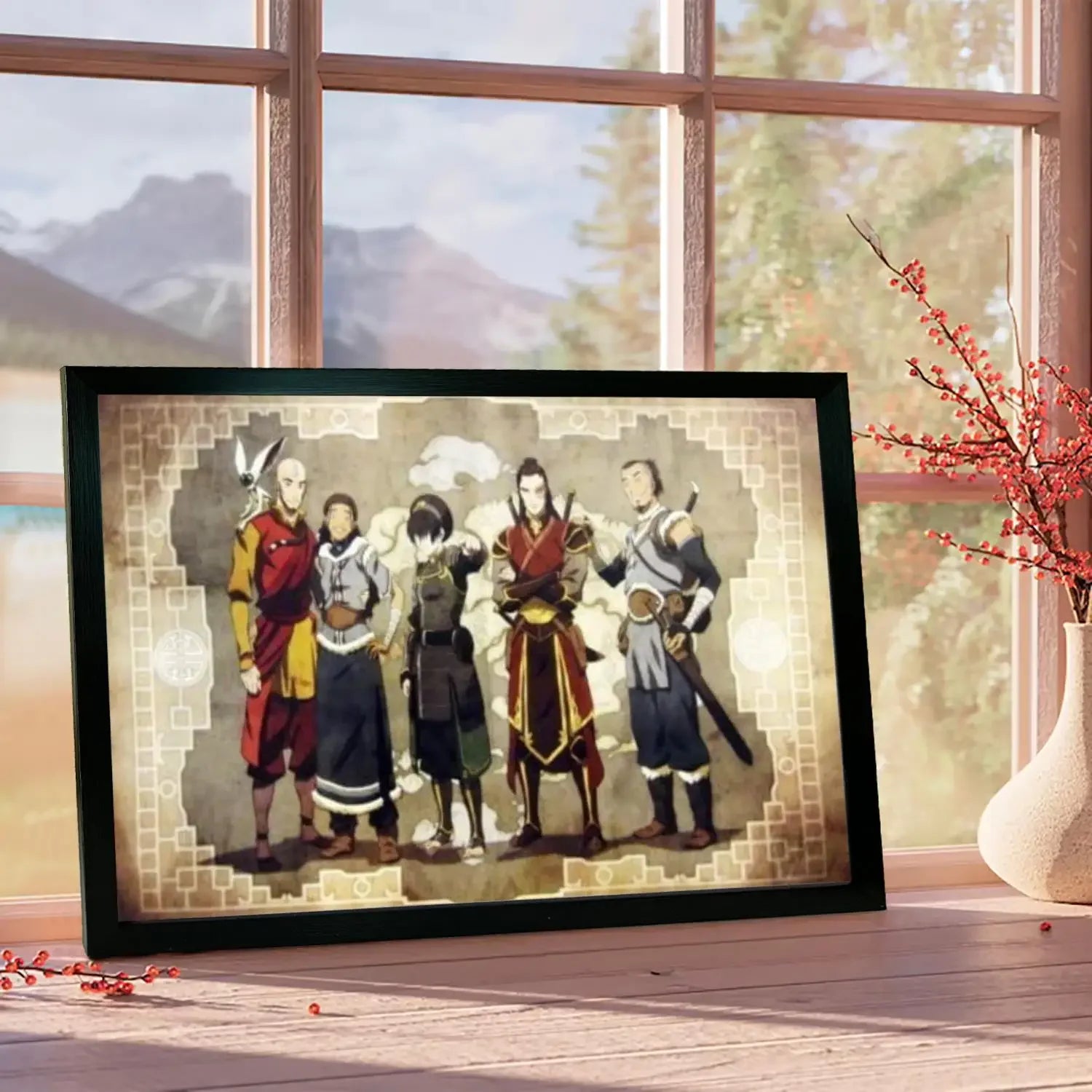 Avatar The Last Airbender Canvas Art Poster Modern Wall Decor for Family Bedroom Stylish Home Painting Print
