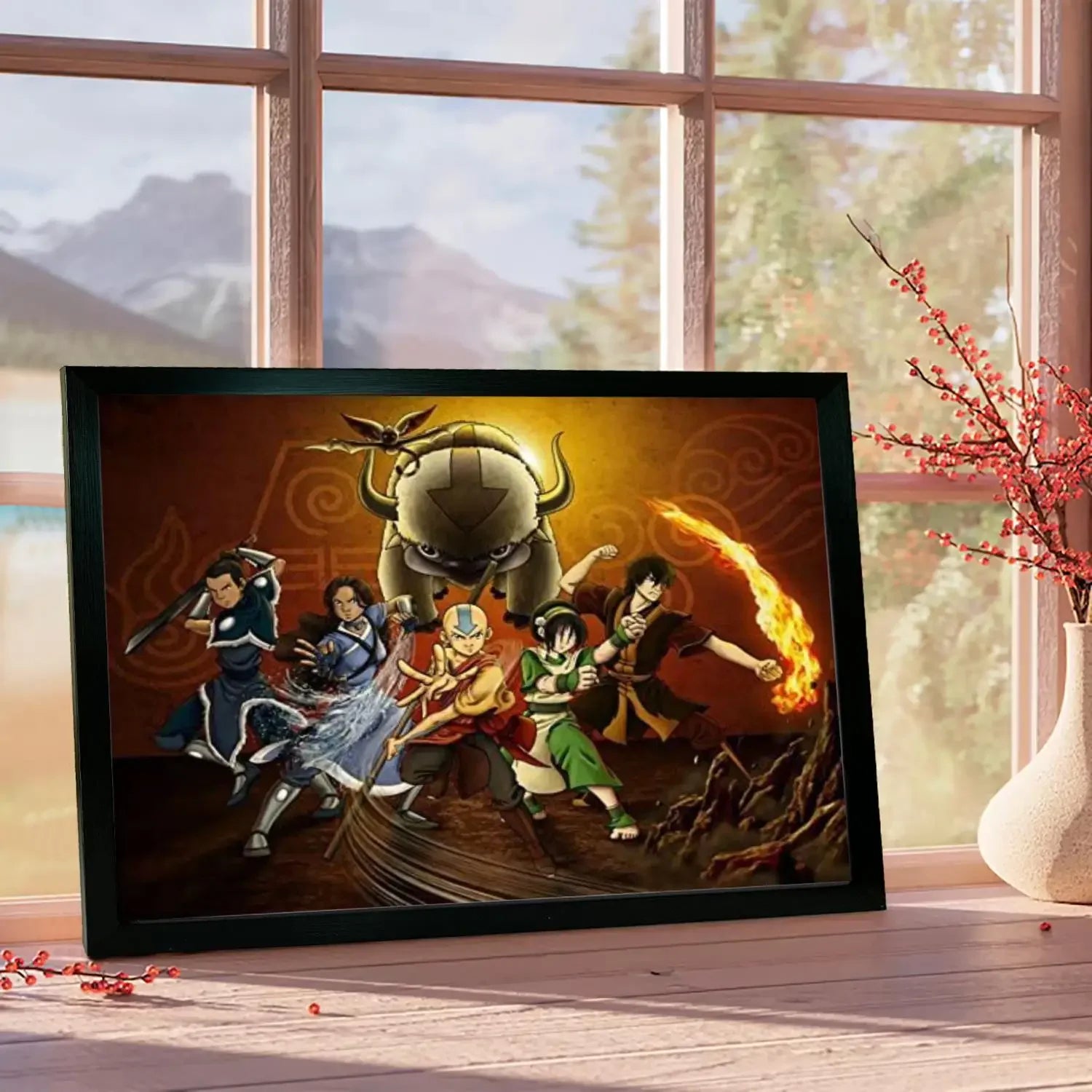Avatar The Last Airbender Canvas Art Poster Modern Wall Decor for Family Bedroom Stylish Home Painting Print