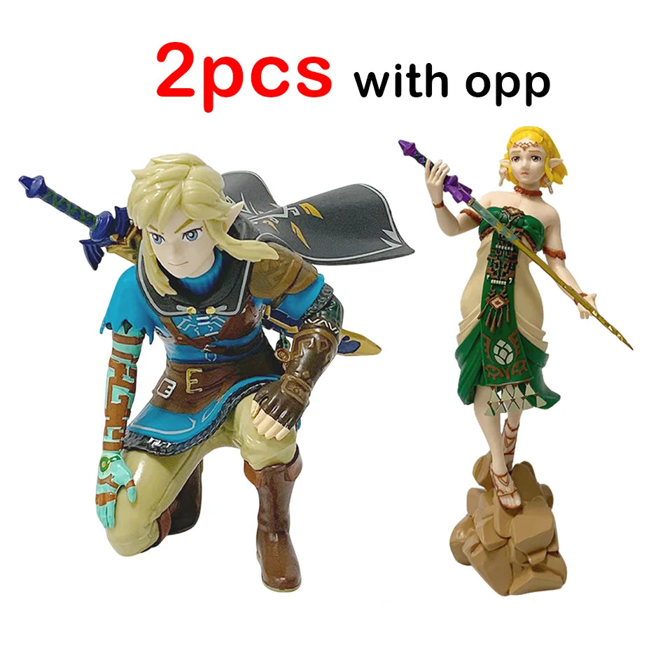 Anime Zelda: Link's Awakening Kingdom Of Tears Skyward Sword Link Princess Zelda Model Anime Cartoon Model Toy Gift