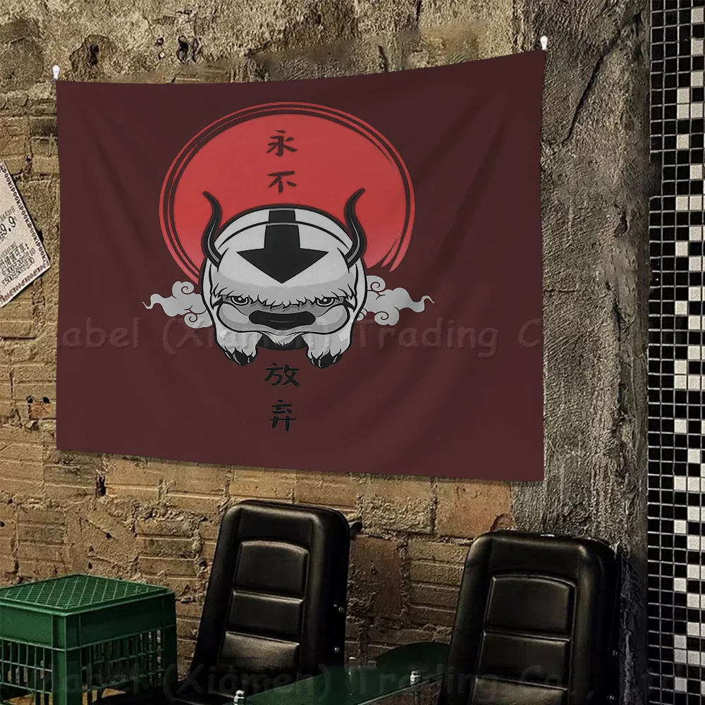 Avatar The Last Airbender Retro Flags Multiple Choice Living Studio Booth Interior Decoration Banner