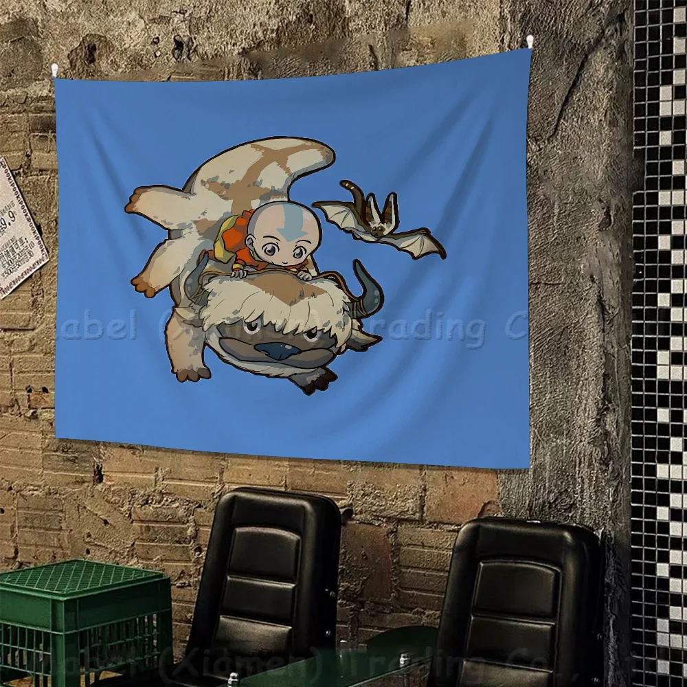 Avatar The Last Airbender Retro Flags Multiple Choice Living Studio Booth Interior Decoration Banner