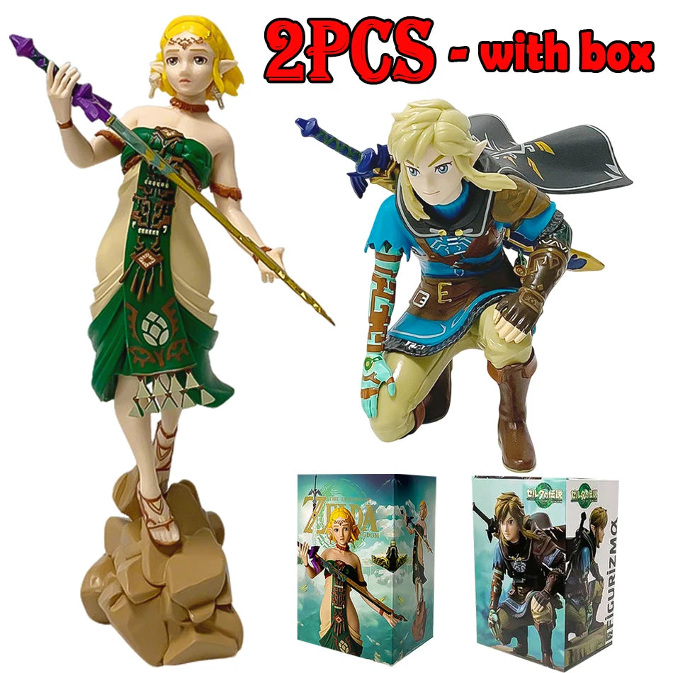 Anime Zelda: Link's Awakening Kingdom Of Tears Skyward Sword Link Princess Zelda Model Anime Cartoon Model Toy Gift