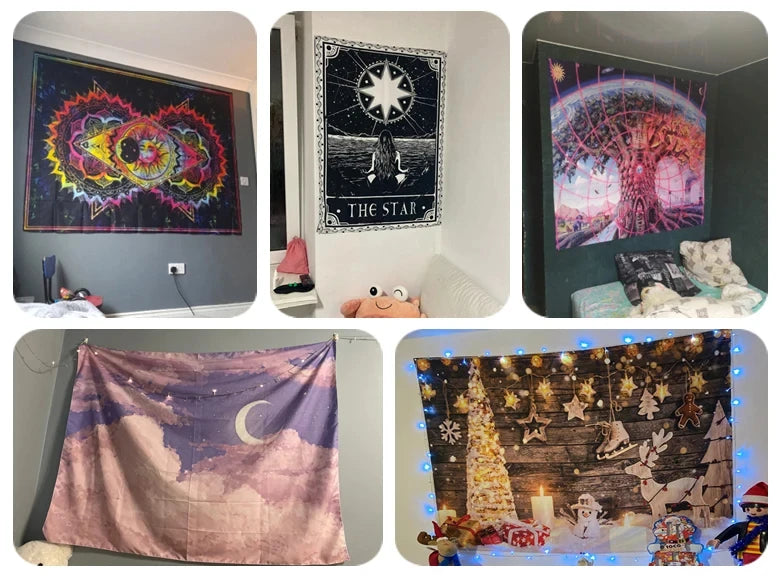Avatar the Last Airbender DIY Wall Tapestry Hippie Flower Wall Carpets Dorm Decor Wall Art Decor