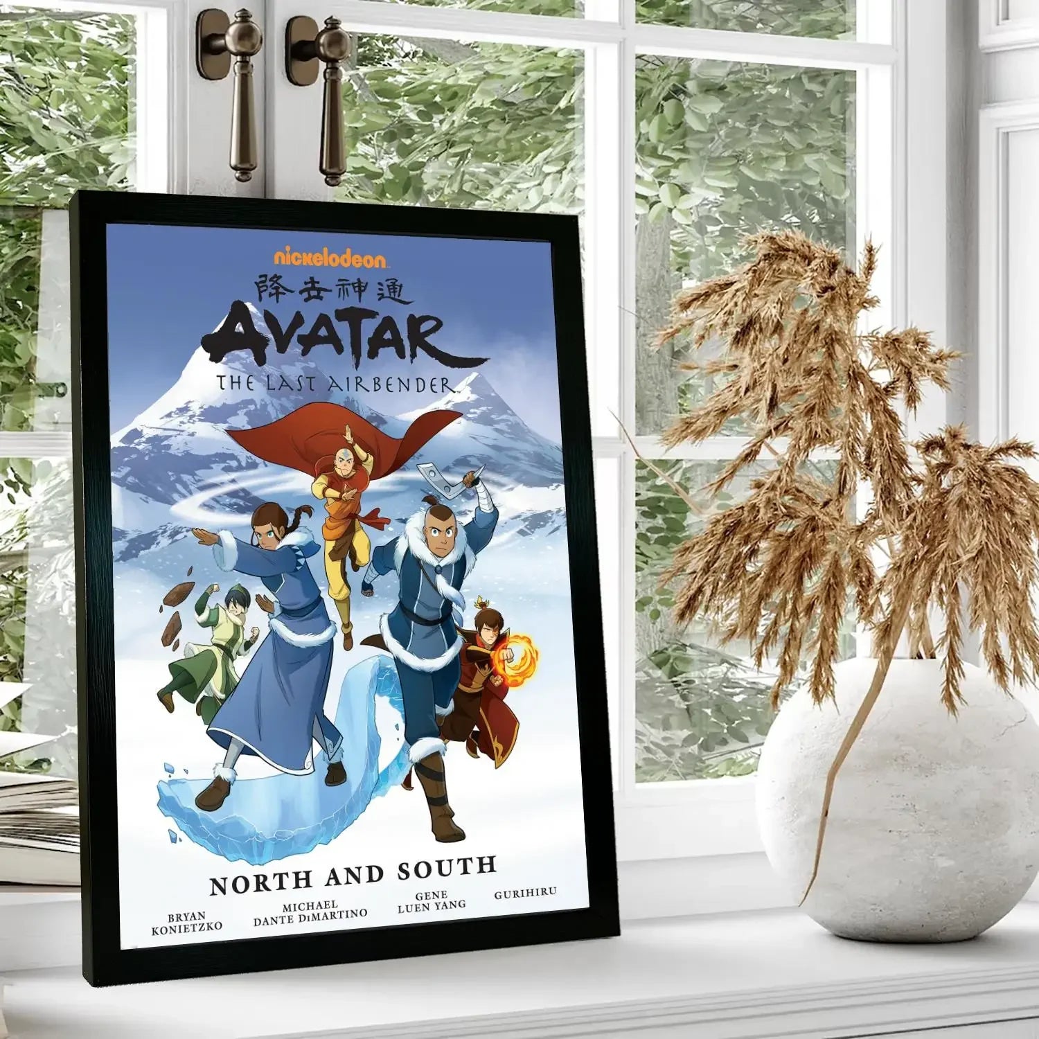Avatar The Last Airbender Canvas Art Poster Modern Wall Decor for Family Bedroom Stylish Home Painting Print