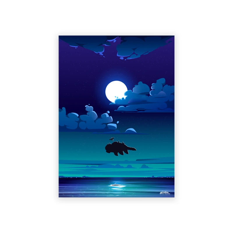 Avatar The Last Airbender Poster Avatar Wall Art Canvas Painting Minimalist Art Poster Wall Picture Living Room Bedroom Decor