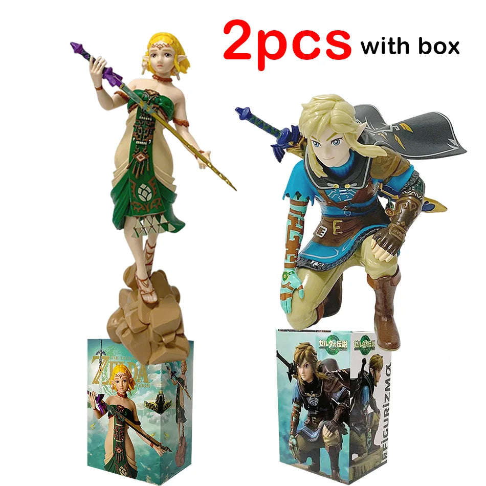 Anime Zelda: Link's Awakening Kingdom Of Tears Skyward Sword Link Princess Zelda Model Anime Cartoon Model Toy Gift