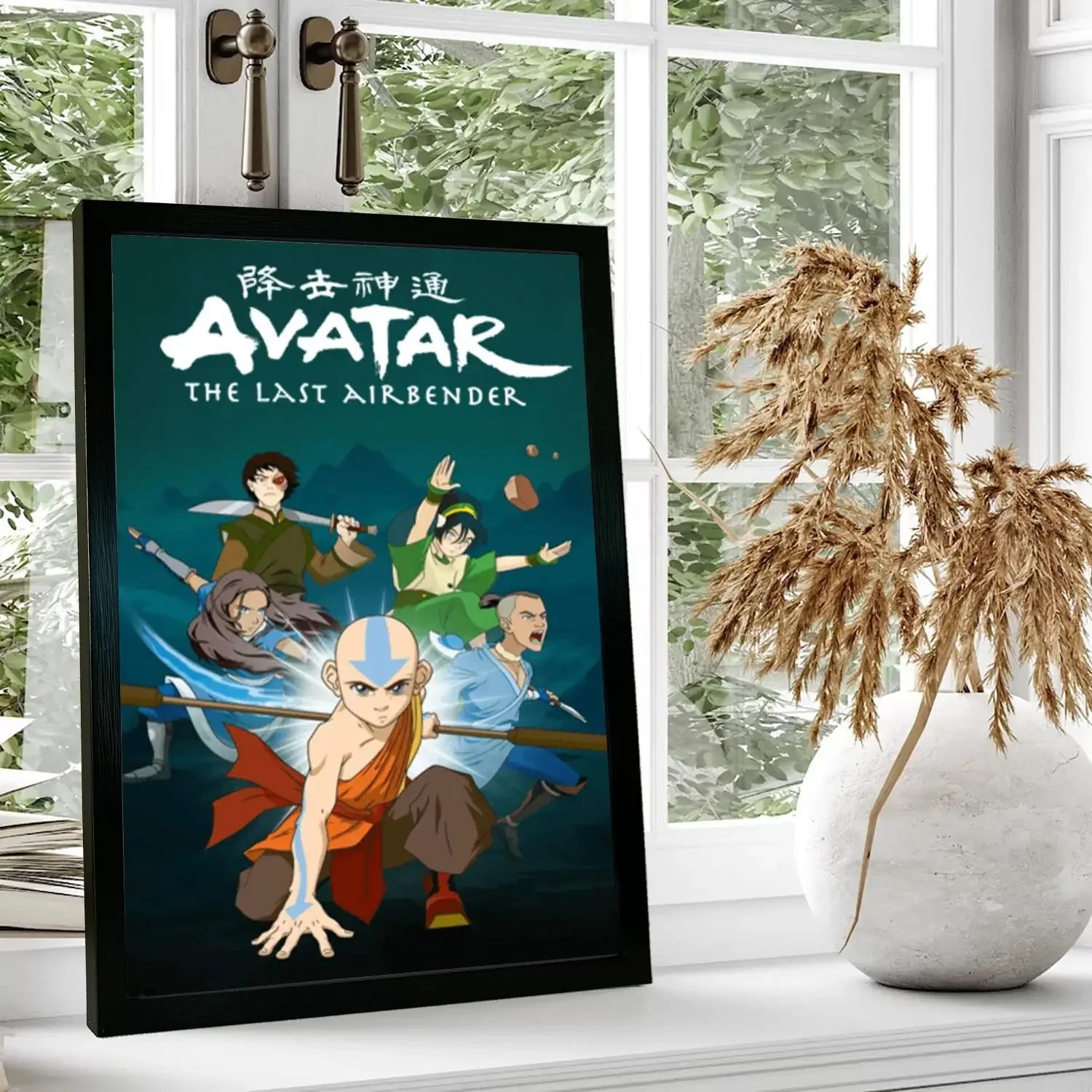 Avatar The Last Airbender Canvas Art Poster Modern Wall Decor for Family Bedroom Stylish Home Painting Print