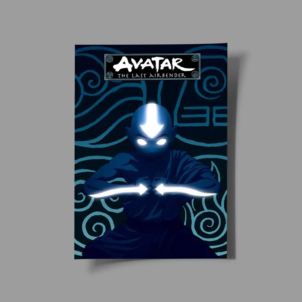 1pc Avatar The Last Airbender Poster Print For Bedroom Living Room Home Decor Painting Wall Art HD Picture Mural