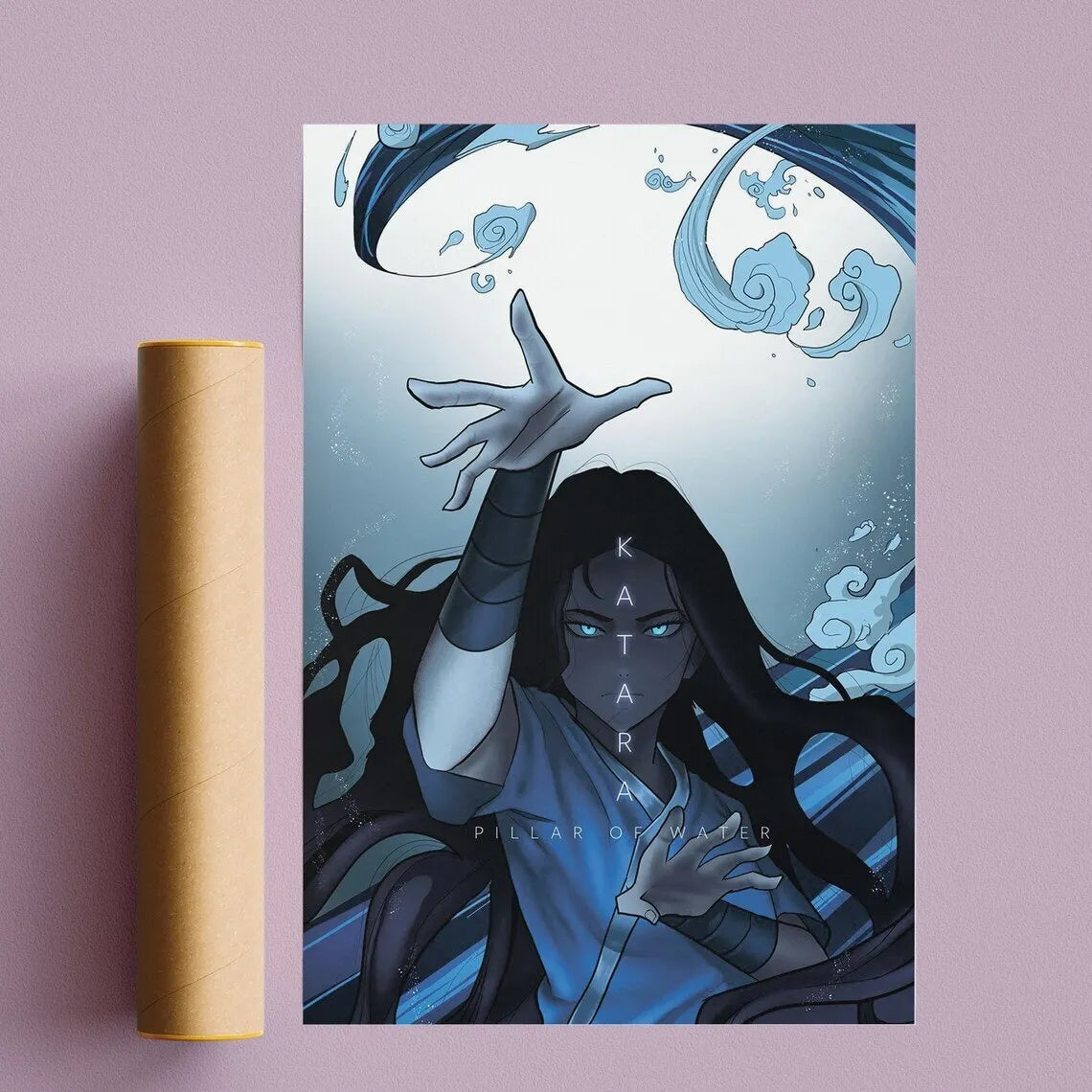Avatar The Last Airbender Poster Aang Zuko Katara Toph HD Canvas Print Wall Art Home Decor