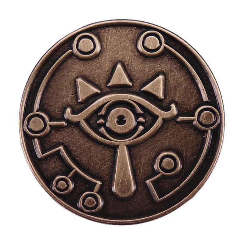 Zelda Tears of The Kingdom Enamel Pins Anime Cartoon Link Metal Brooch Badge Backpack Lapel Collar Pins Jewelry Accessory Gifts