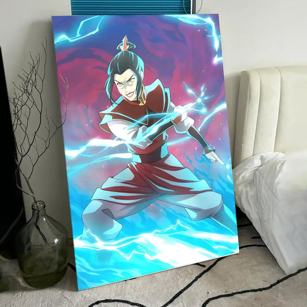 A-A-Avatar The Last Airbender Poster HD Anime Hot Theme Singer/OST/Movie-Waterproof Self-Stick Home Decor