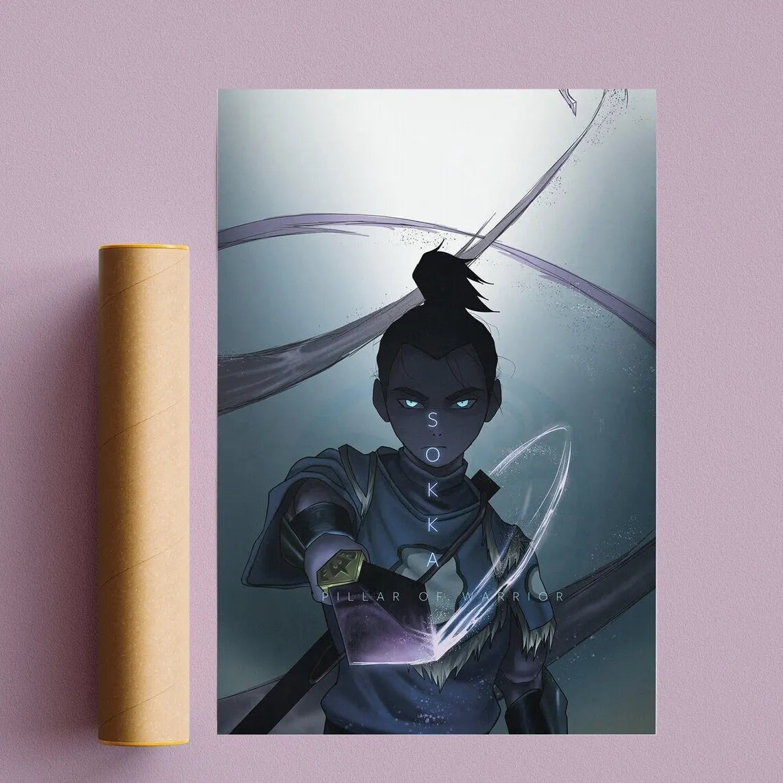 Avatar The Last Airbender Poster Aang Zuko Katara Toph HD Canvas Print Wall Art Home Decor