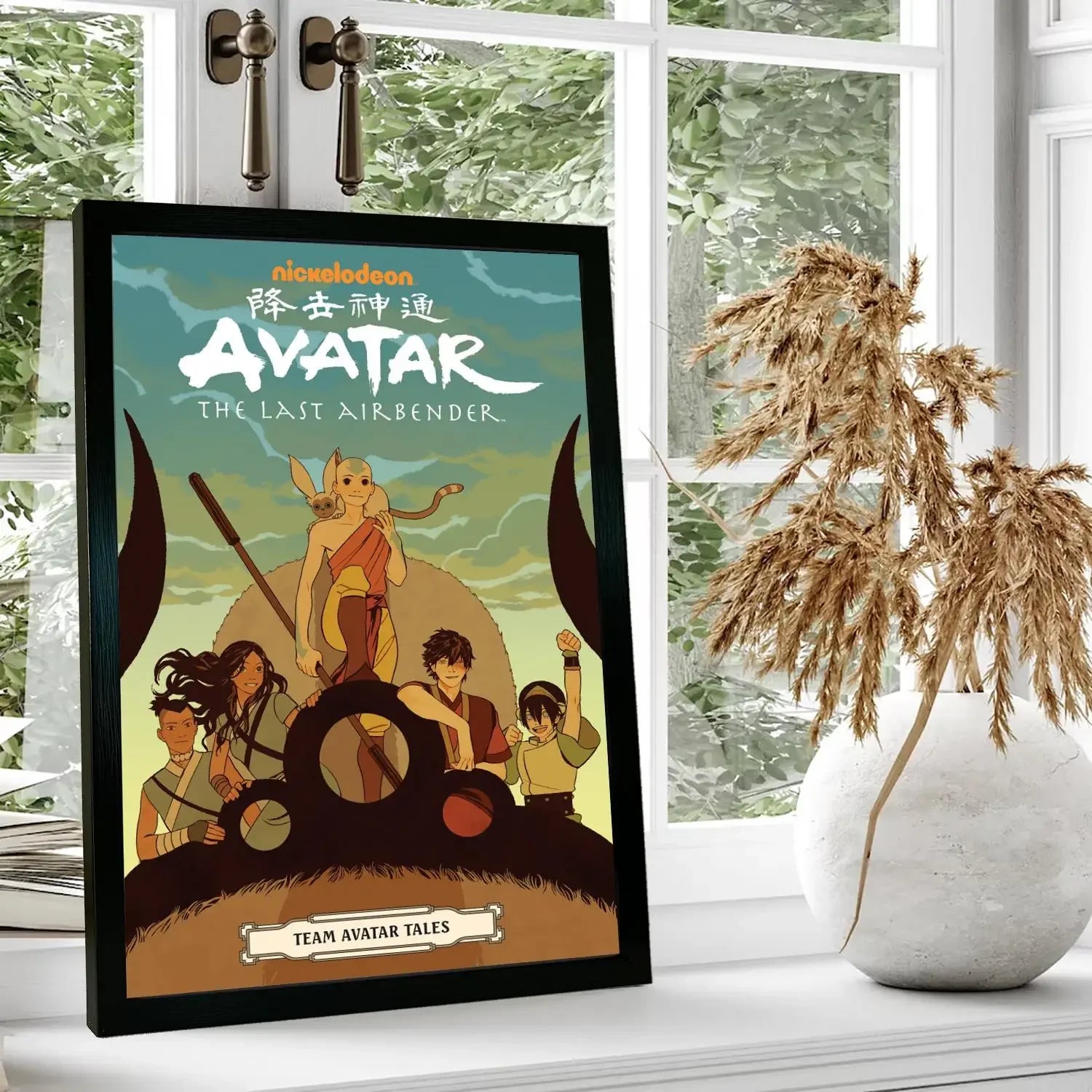 Avatar The Last Airbender Canvas Art Poster Modern Wall Decor for Family Bedroom Stylish Home Painting Print