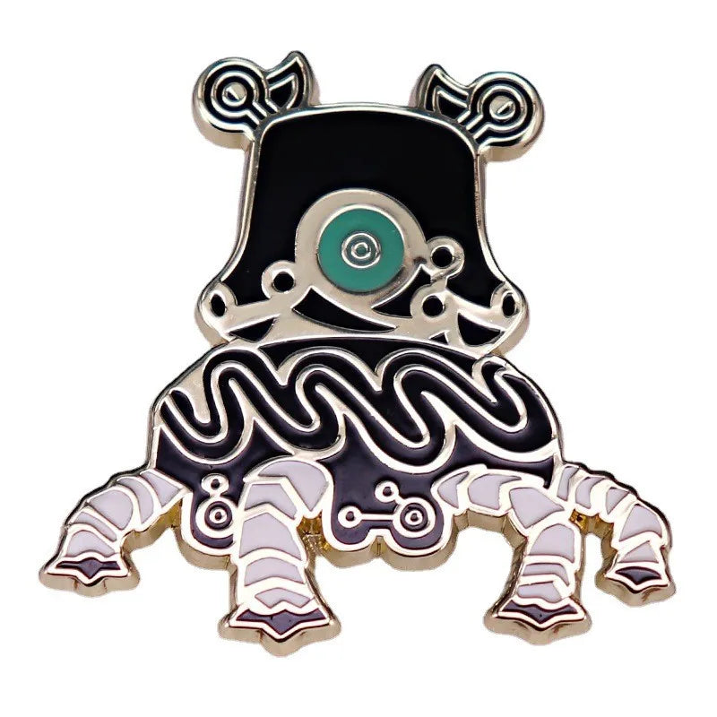 Zelda Tears of The Kingdom Enamel Pins Anime Cartoon Link Metal Brooch Badge Backpack Lapel Collar Pins Jewelry Accessory Gifts