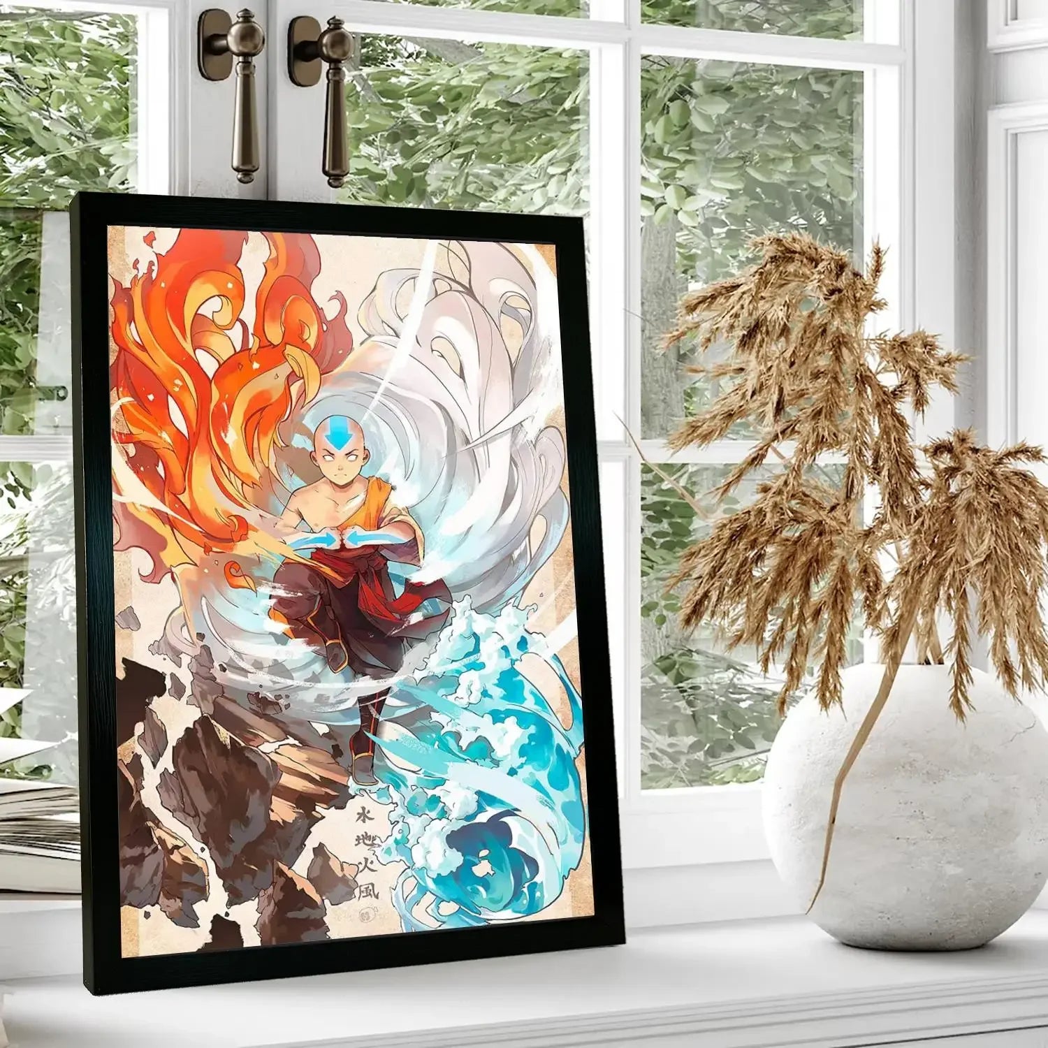 Avatar The Last Airbender Canvas Art Poster Modern Wall Decor for Family Bedroom Stylish Home Painting Print