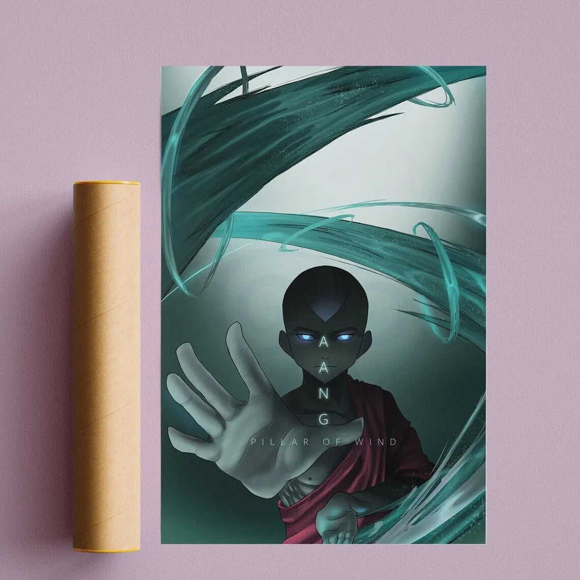 Avatar The Last Airbender Poster Aang Zuko Katara Toph HD Canvas Print Wall Art Home Decor