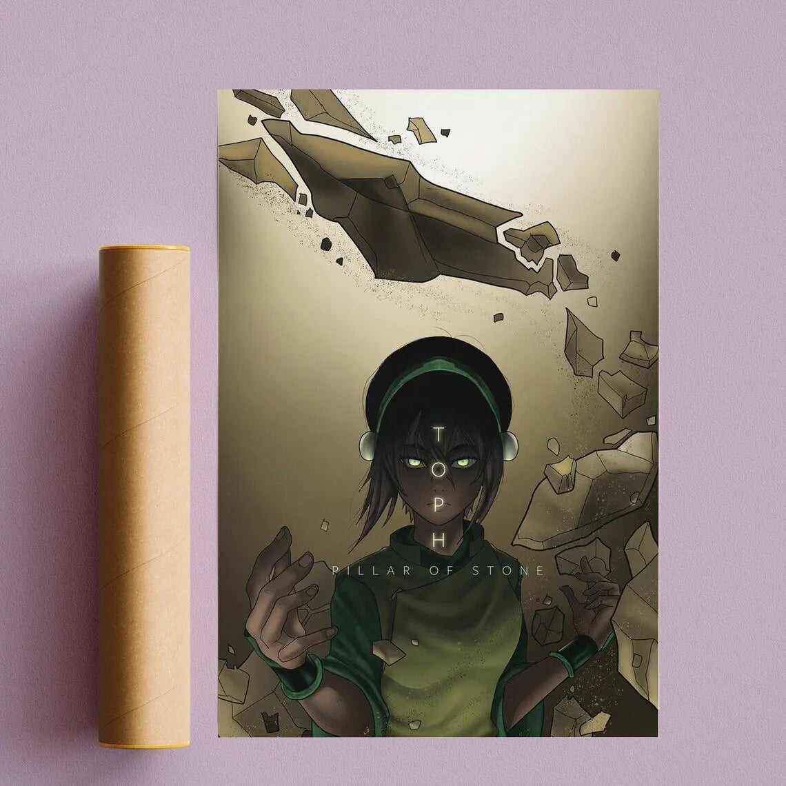 Avatar The Last Airbender Poster Aang Zuko Katara Toph HD Canvas Print Wall Art Home Decor