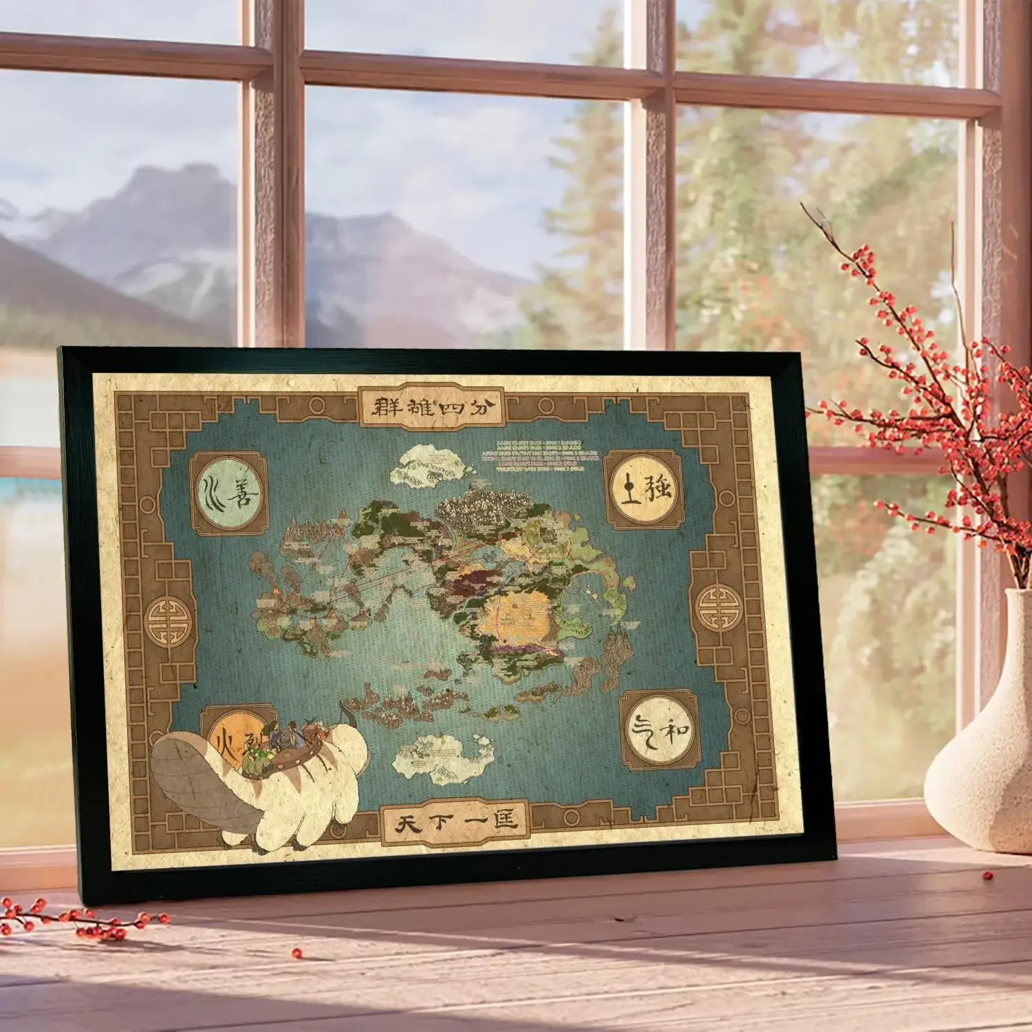 Avatar The Last Airbender Canvas Art Poster Modern Wall Decor for Family Bedroom Stylish Home Painting Print