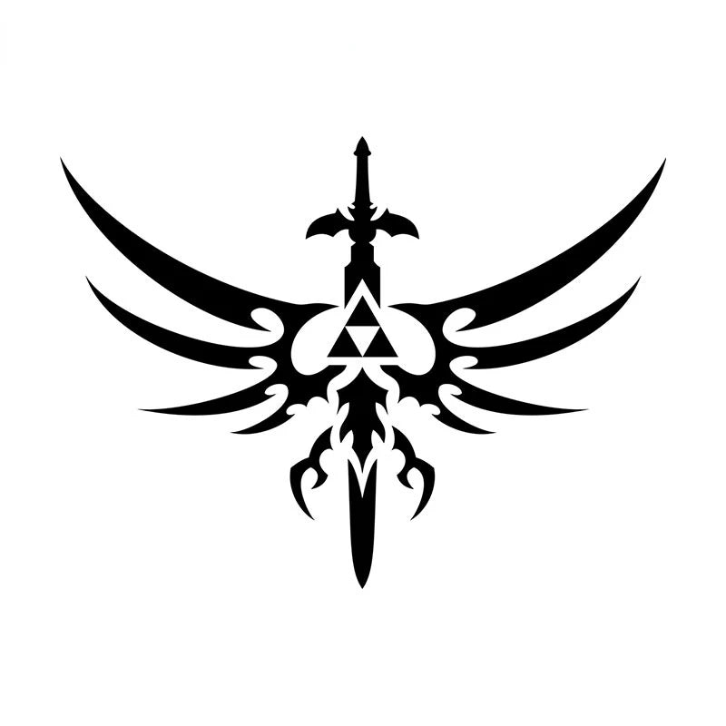 Zelda Car Sticker Waterproof Sunscreen Creative Scratch-Proof Motorcycle Surfboard Decal Vinyl for Vehicle Decoration