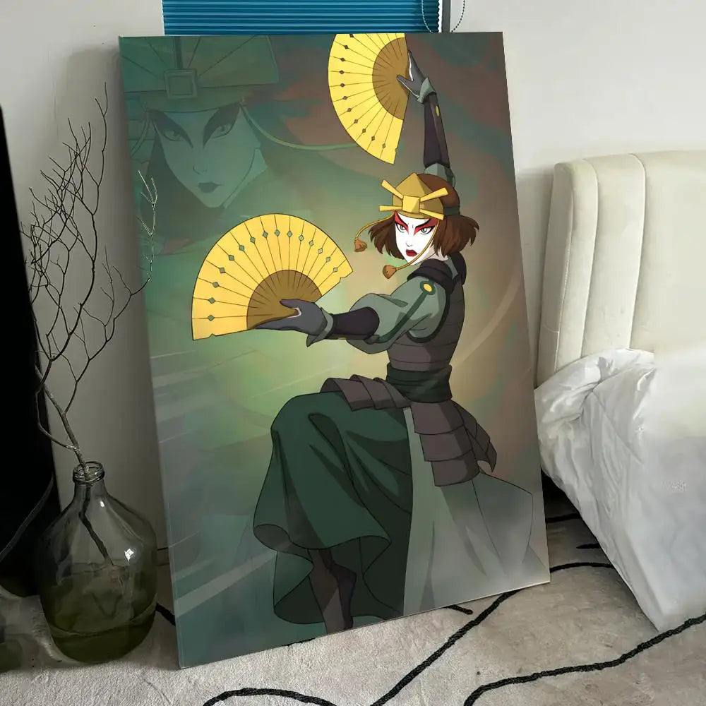A-A-Avatar The Last Airbender Poster HD Anime Hot Theme Singer/OST/Movie-Waterproof Self-Stick Home Decor