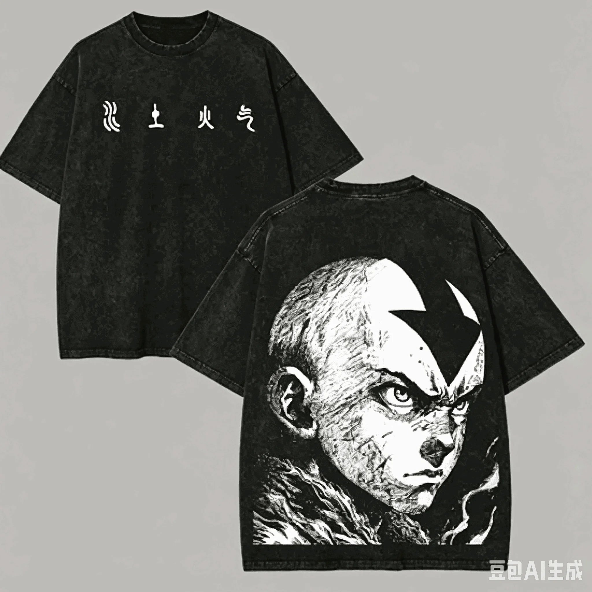 Avatar The Last Airbender Washed T-shirt 2026 New Model personality Clothes shirt Year round clothing Retro Fashion Vintage soft