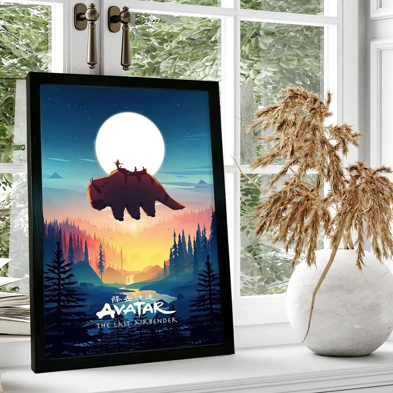 Avatar The Last Airbender Canvas Art Poster Modern Wall Decor for Family Bedroom Stylish Home Painting Print