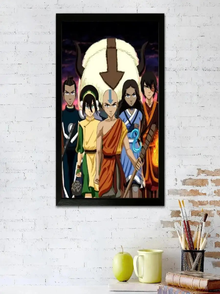 Avatar The Last Airbender Canvas Art Poster Modern Wall Decor for Family Bedroom Stylish Home Painting Print