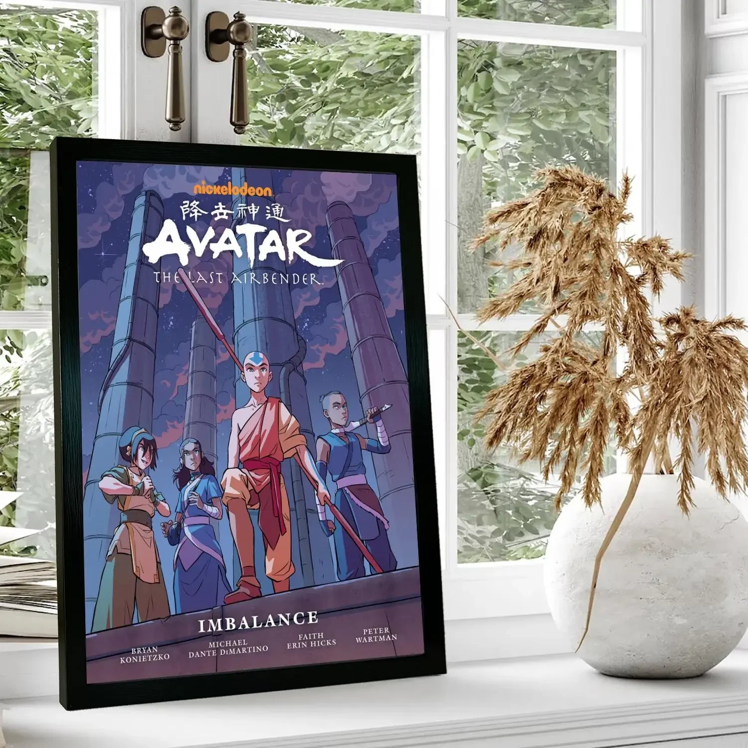Avatar The Last Airbender Canvas Art Poster Modern Wall Decor for Family Bedroom Stylish Home Painting Print
