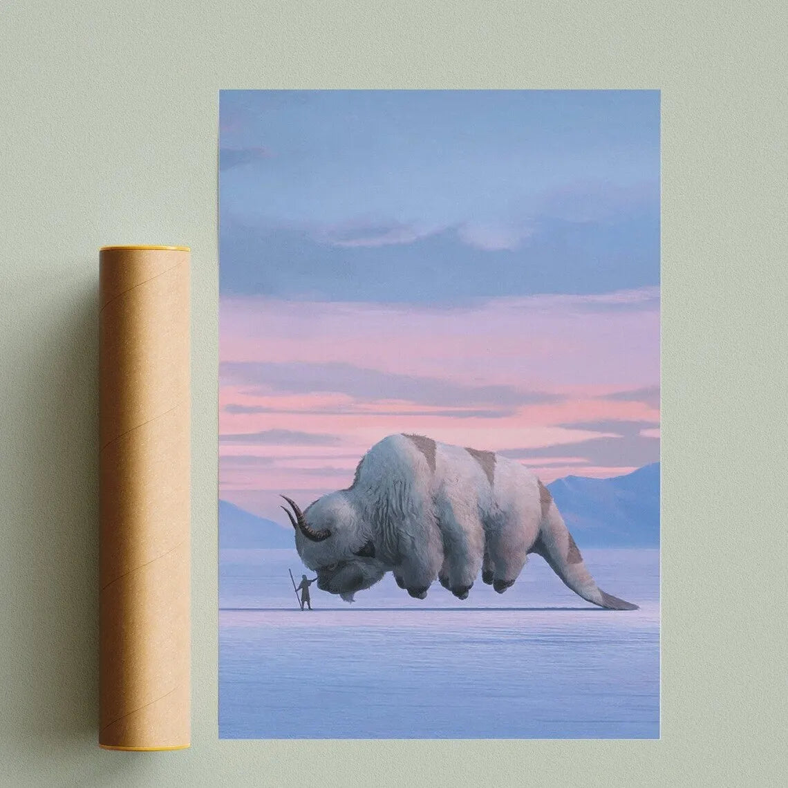 Avatar The Last Airbender Poster Aang Zuko Katara Toph HD Canvas Print Wall Art Home Decor