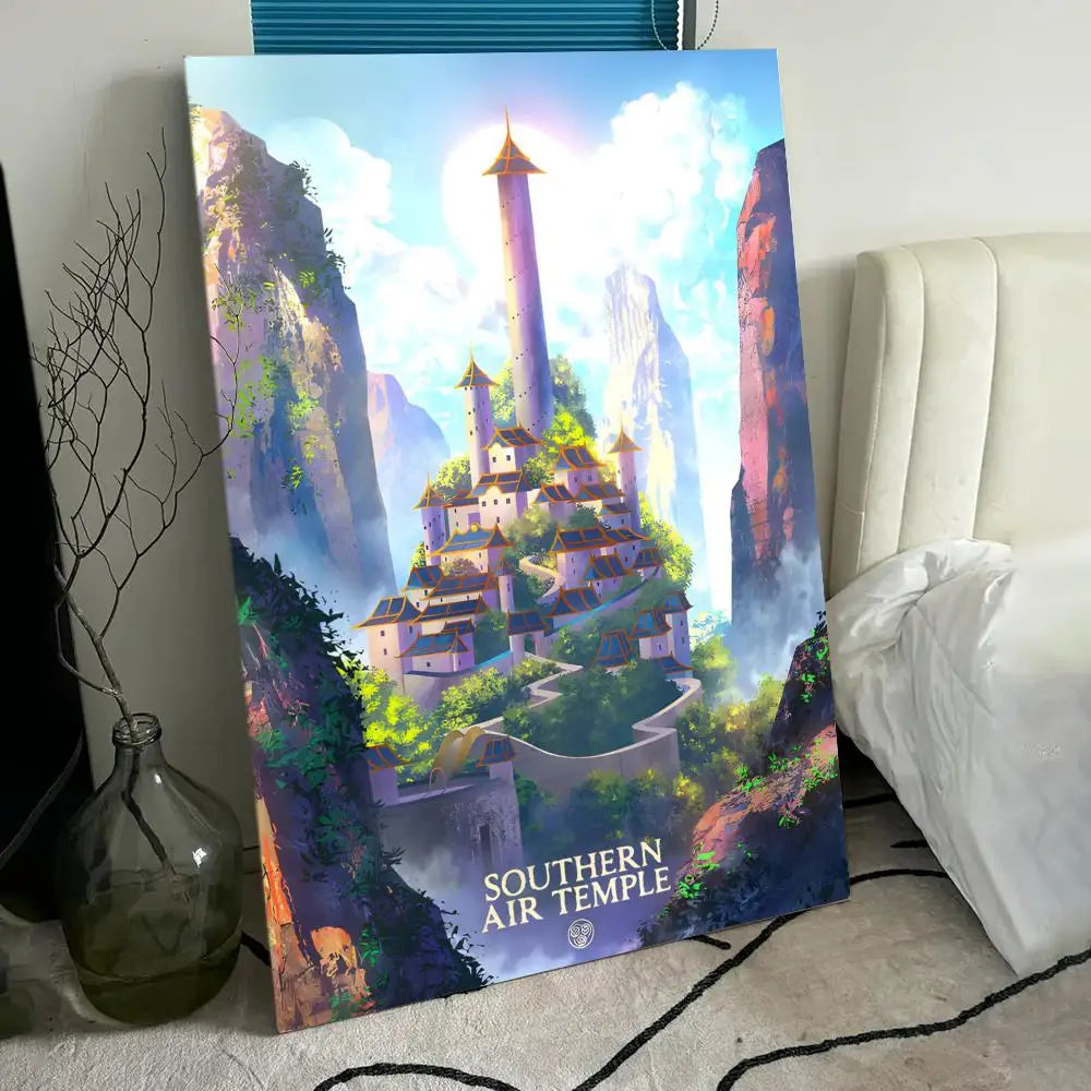 A-A-Avatar The Last Airbender Poster HD Anime Hot Theme Singer/OST/Movie-Waterproof Self-Stick Home Decor