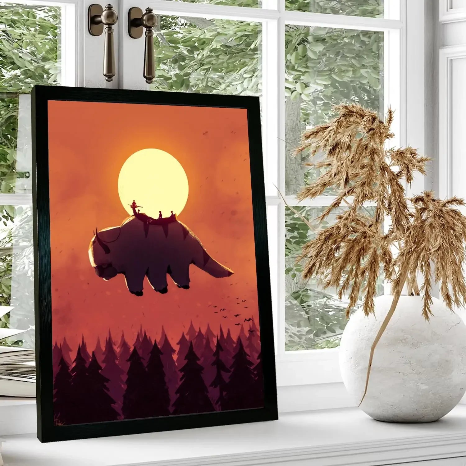 Avatar The Last Airbender Canvas Art Poster Modern Wall Decor for Family Bedroom Stylish Home Painting Print